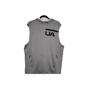 Under Armour Gray Sleeveless Hoodie